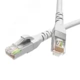 Патч-корд экранированный CAT6 F/UTP 4х2 LSZH белый 1.5м DKC