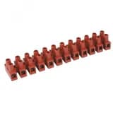 Клеммник 12П 150 градусов 450V 32A 4мм.кв фибергласс 43312FV DKC