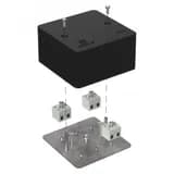 Коробка огнестойкая для о/п 40-0310-FR6.0-10 Е15-Е120 RAL9005 150х110х70 (6 шт/кор) Промрукав