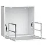 Шкаф LINEA R встраиваемый потолочный 6U 600х600мм дверь металлическая белый ITK