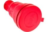 Разъем каучуковый R8-RED-IP44 с/з прямой 16А IP44 красн. Эра Б0044548