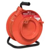 Удлинитель на катушке "Атлант 2.0" 1 гнездо 50м без заземления ПВС 2*0,75 6А/1,3кВт PROxima EKF