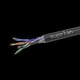 LAN Кабель SUPRLAN Median UTP 5e 4x2xAWG24 Cu PE Out. 305м (RUS), Коробка(305м) (01-0335-1)