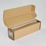 Электромагнитный замок (сила удержания 280кг), в комплекте с уголком, цвет серебристый сатинированный алюминий RAL 7047 RL-EML280-L0S R-Lock