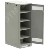 Шкаф LINEA B (пустой) 1700х600х950мм металлическая дверь серый ITK