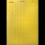 Табличка маркировочная 15х6мм. Полиэстер. Металлик (330 шт. на пластине, упак. по 10 листов)