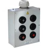 Пост управления ПКУ-15-21.231-54У2 (4хВК30-10-11110-54(1з+1р) черная + 2хВК30-10-11110-54(1з+1р) красная + PG-36)