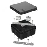 Коробка огнестойкая для о/п 40-0330-FR10.0-28 Е15-Е120 RAL7035 260х175х90 (7 шт/кор)