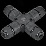 Коннектор кабельный герметичный WTP-108 3 PIN IP68 IEK