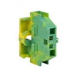 Миниклемма STB-2.5 24A (50 шт) желто-зеленая PROxima EKF