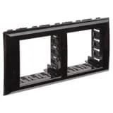 Рамка-суппорт 4мод. Avanti для «In-liner Front» черн. DKC 4402914