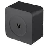 Розетка TV открытой установки 1местная STEKKER 75 Ом 5862МГц серия София черный матовый MST001005 49481