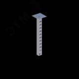 Стойка кабельная потолочная сдвоенная К1151П2ц УТ1,5 (s=2,5мм, s1=5,0мм) СОЭМИ