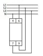 Указатель напряжения LK-713 3 зел. светодиода (сигнализация наличия 3ф 35мм 3х400/230+N IP20 монтаж на DIN-рейке) F&F EA04.007.002
