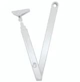 Стандартная рычажная телескопическая тяга для доводчиков ASSA ABLOY DC110/120/140, белая L140 ASSA ABLOY