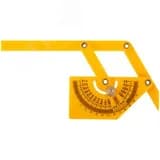 Угломер-квадрант 180 гр пластиковый 90x155 мм