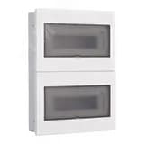 Корпус встраиваемый с прозрачной дверью 2 ряда 26 модулей IP41 ЩРВ-М