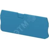 Крышка торцевая 2.2мм 4 точки присоединения синяя под пружинные клеммы NSYTRR24/NSYTRP24 Schneider Electric