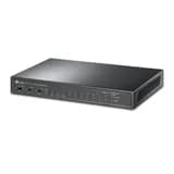 Неуправляемый настольный коммутатор с 8 PoE портами, 2 гигабитными портами RJ45 + 10/100 Мбит/с и портом SFP TL-SL1311MP TP-Link