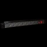 Блок розеток LANMASTER TWT-PDU19-10A8P-1.8