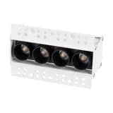 Светильник Arlight MSORIENTBUILTTRIMLESSTCS38x12710W Warm3000 WHBK 30 deg 230V IP20 Металл 031924