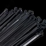 Кабельные стяжки (хомуты) PCT 3,6x300-100 черные PA6.6 (100 шт/уп)