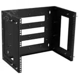 Рама настенная регулируемая 300-500мм 9U черная ITK