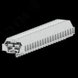 Клемма TB 1-1 с бок. подключ. с защелк. ножками, светло-серая