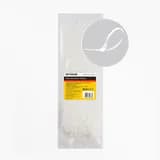 Хомут нейлоновый STEKKER NYCT47400 47х400 мм d пучка max 105 мм нагрузка 22кг белый упаковка 100 шт 32791