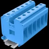 Клемма TU 1-1 винтовая, сечение 35 мм. кв., синяя