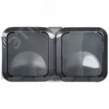 Розетка 2-местная горизонтальная TORS 16А IP55 графит