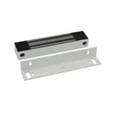 Замок ML-180K с уголком (белый) электромагнитный влагозащищенный замок