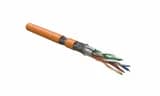 Кабель витая пара Hyperline SFTP4-C8.1-S23-IN-LSZH-OR-500 (500 м)