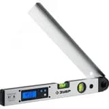 Угломер электронный 3 в 1, 400 мм, Диапазон 0-230град., Точность ±0,1град., HOLD, Подсветка, Фиксация угла, Профессионал