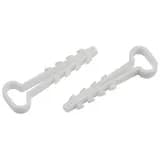 Дюбель-хомут 5-8мм для плоского кабеля NO-224-228 бел. (уп.100шт) Эра Б0066282