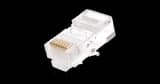 Коннектор RJ45/8P8C, Кат.5e, 3мкд, универсальный, под 0,47-0,51мм, неэкран., 100шт. NETLAN EC-UP8P8C-5E-003-TR-100