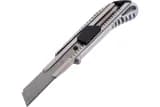 Нож с выдвижным лезвием 18мм метал. корпус автоматический фиксатор Вихрь 73/10/10/1