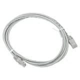 Патч-корд TERACOM Cat.5E (1Гбит/с) неэкранированный UTP оболочка PVC серый (2м) EKF