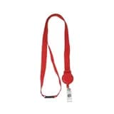 Ремешок с пряжкой и ретрактором красный ST-AC203LR-RD Smartec