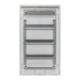 Основание силового щита Nova с DIN-рейками 36мод. IP41 PROxima EKF nv-pbase-36