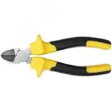 Бокорезы "Старт", черно-желтые прорезиненные ручки, хром-никелевое покрытие 165 мм