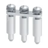 Перемычка винтовая 3 полюса OptiClip СА722 для клемм CTS-4, CMC-2,5, CKT-4 КЭАЗ Optima