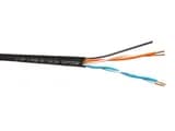 Кабель LC UTP2 cat5е одножильный 305м Cu для наружных работ с проволочным тросом LC UTP350205E1T