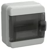 Корпус КМПн-6 TEKFOR IP65 черн. прозр. дверь пластик. IEK TF5-KP72-N-06-65-K03-K02