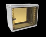 Шкаф телекоммуникационный настенный разборный МИКсистем 19" Lite 9U 600*350 дверь стекло