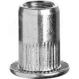 Заклепки стальные резьбовые с насечками М8, станд. бортик, 250 шт, Профессионал ЗУБР