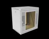 Шкаф телекоммуникационный настенный разборный МИКсистем 19" Keys 12U 600*450 дверь перфорация стекло
