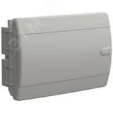 Корпус пластиковый встраиваемый на 12 модулей ЩРВ-П-12 IP41 UNION Compact белая дверь IEK