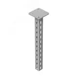 Стойка потолочная сварная для средних нагрузок 50х50х500 мм, толщ. 2,5 мм, гальван. цинк