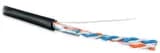 Кабель витая пара Hyperline UUTP2-C5-S24-OUT-PE-BK-500 (500 м)